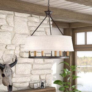 Hughett 6-Light Drum Chandelier