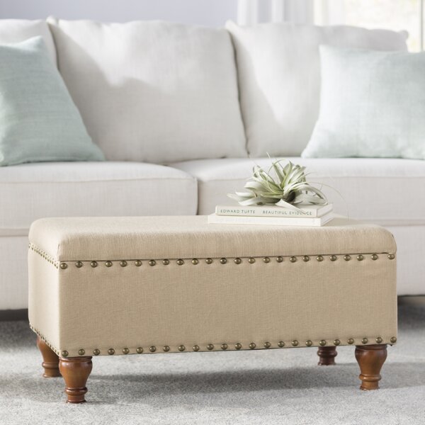 Oakford Upholstered Storage Bench by Alcott Hill