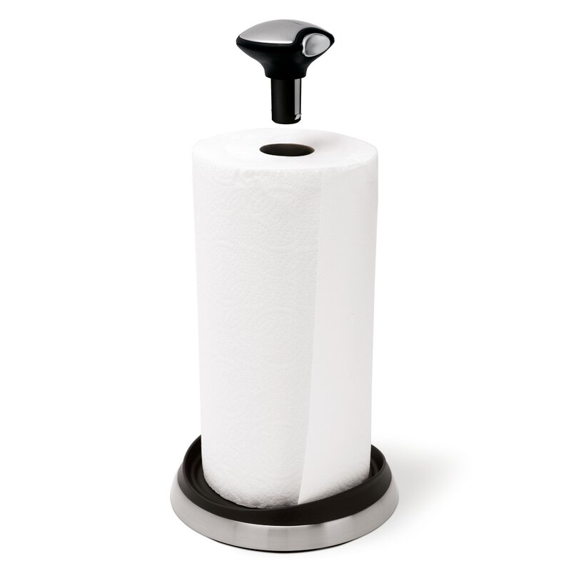 simplehuman Free Standing Paper Towel Holder & Reviews | Wayfair