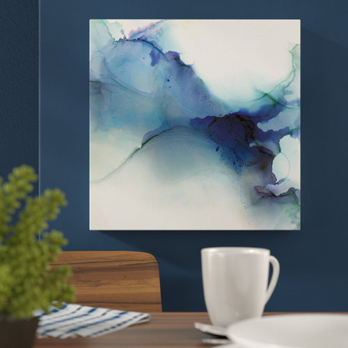'Upon the Tail' Painting Print on Canvas East Urban Home Size: 102cm H x 102cm W x 4cm D