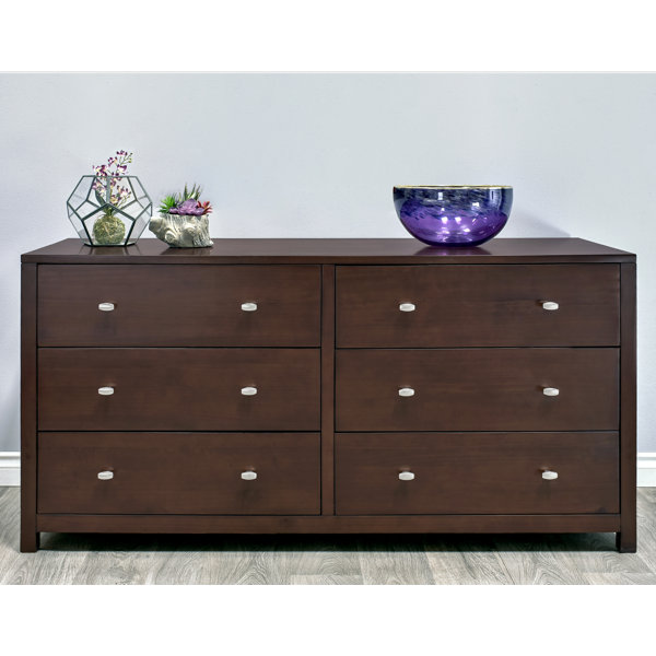 New Design Erskine 6 Drawer Double Dresser By Latitude Run Cool