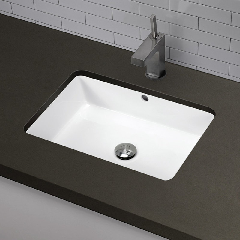American Standard Studio Rectangular Undermount Bathroom Sink with ... American Standard Studio Rectangular Undermount Bathroom Sink with ...