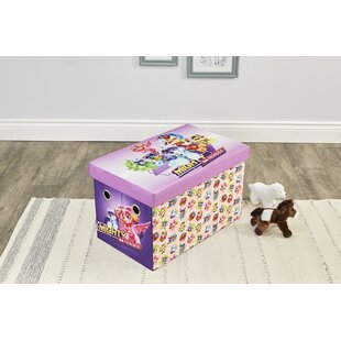 pillowfort toy box with book storage