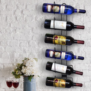 Wall Mounted Metal Wine Rack wine racks & wine storage you'll love | wayfair Wall Mounted Metal Wine Rack wine racks & wine storage you'll love | wayfair