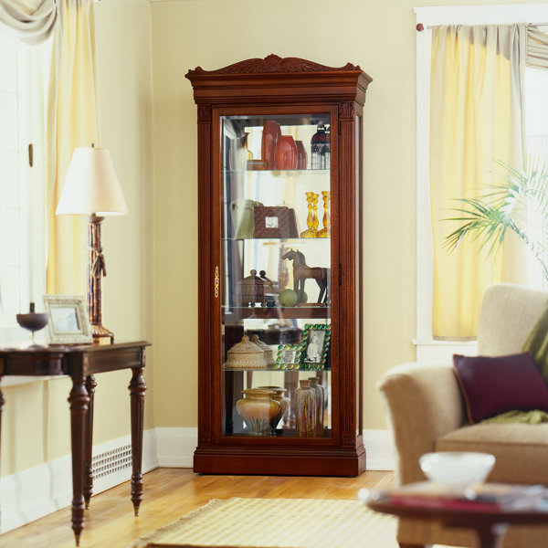 Brickhouse Embassy Curio Cabinet By Darby Home Co Read Reviews