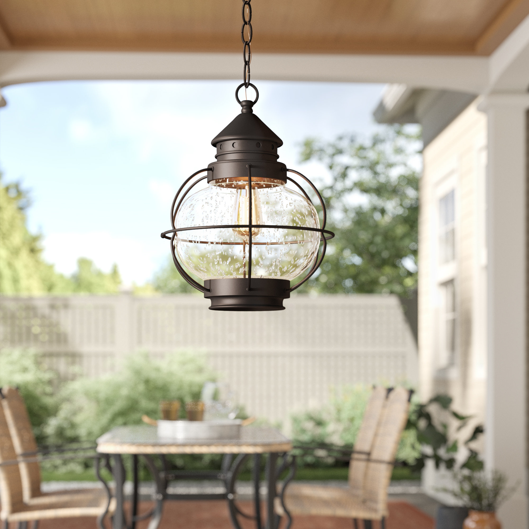 Birch Lane Heritage Hastings 1 Light Outdoor Hanging Lantern Light Outdoor Hanging Lantern