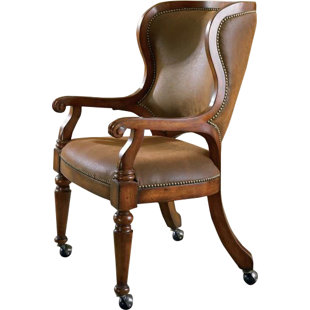 Kitchen Dining Chairs With Casters Wayfair Waverly Place Tall Back Upholstered Dining Chair