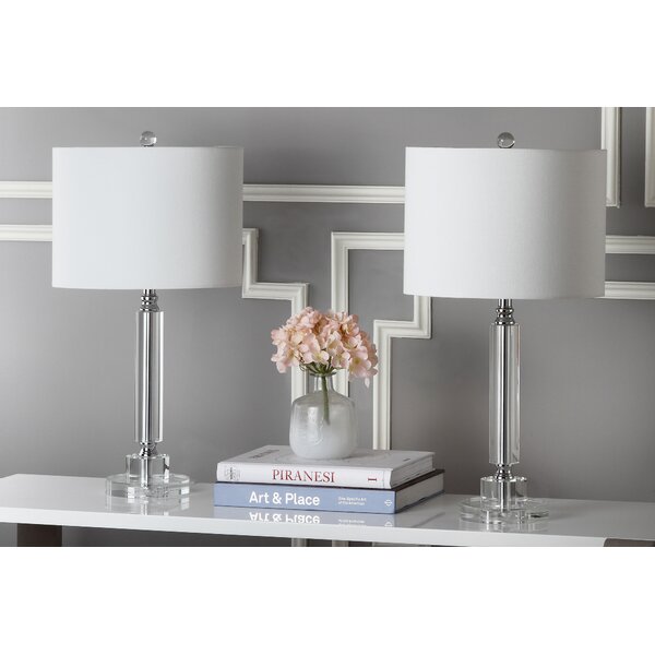 Deco Column 24.5 Table Lamp (Set of 2) by Safavieh