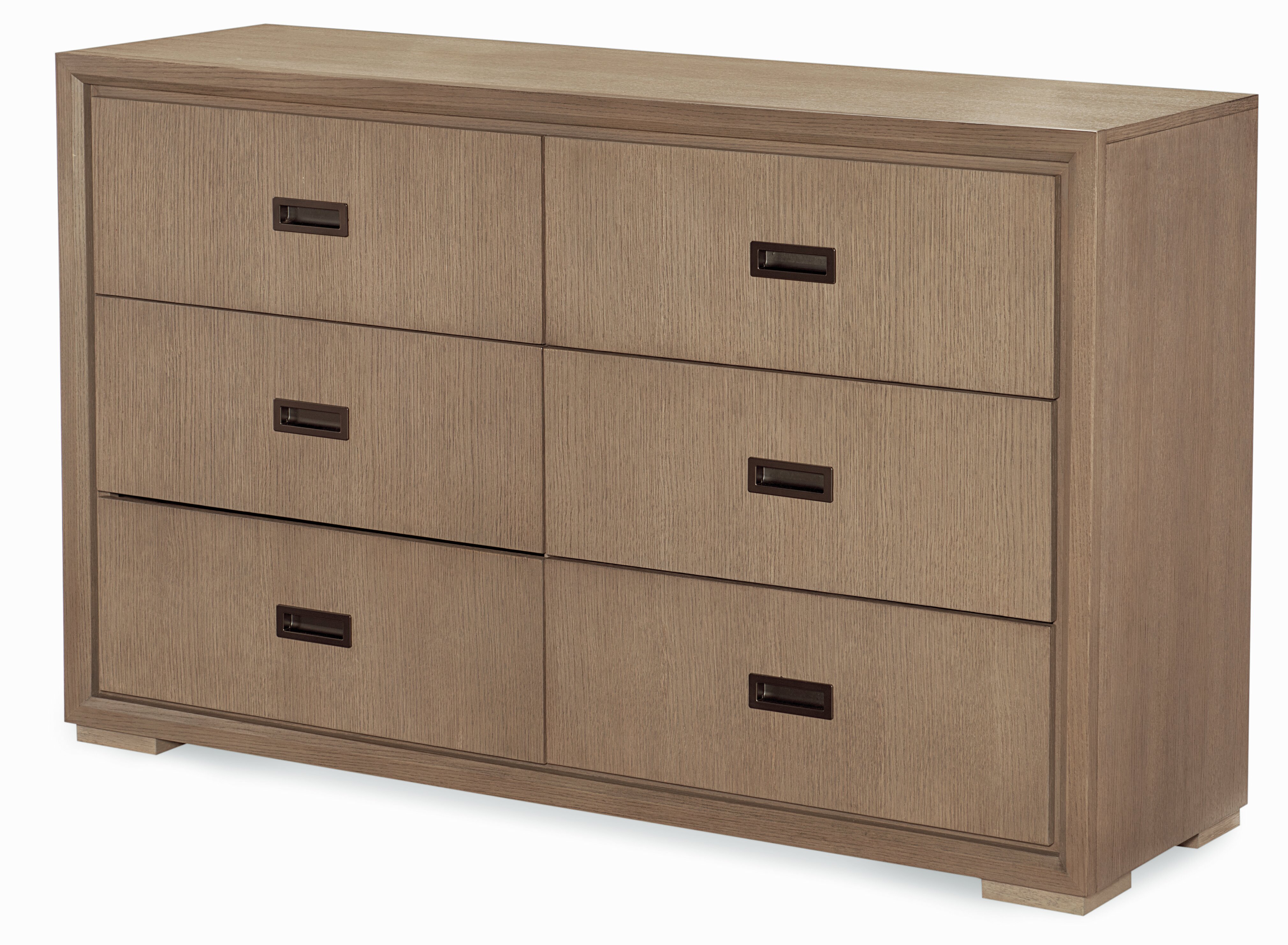 hudson 6 drawer double dresser