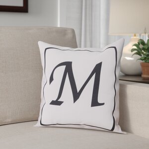 Cartier Box Monogram Throw Pillow