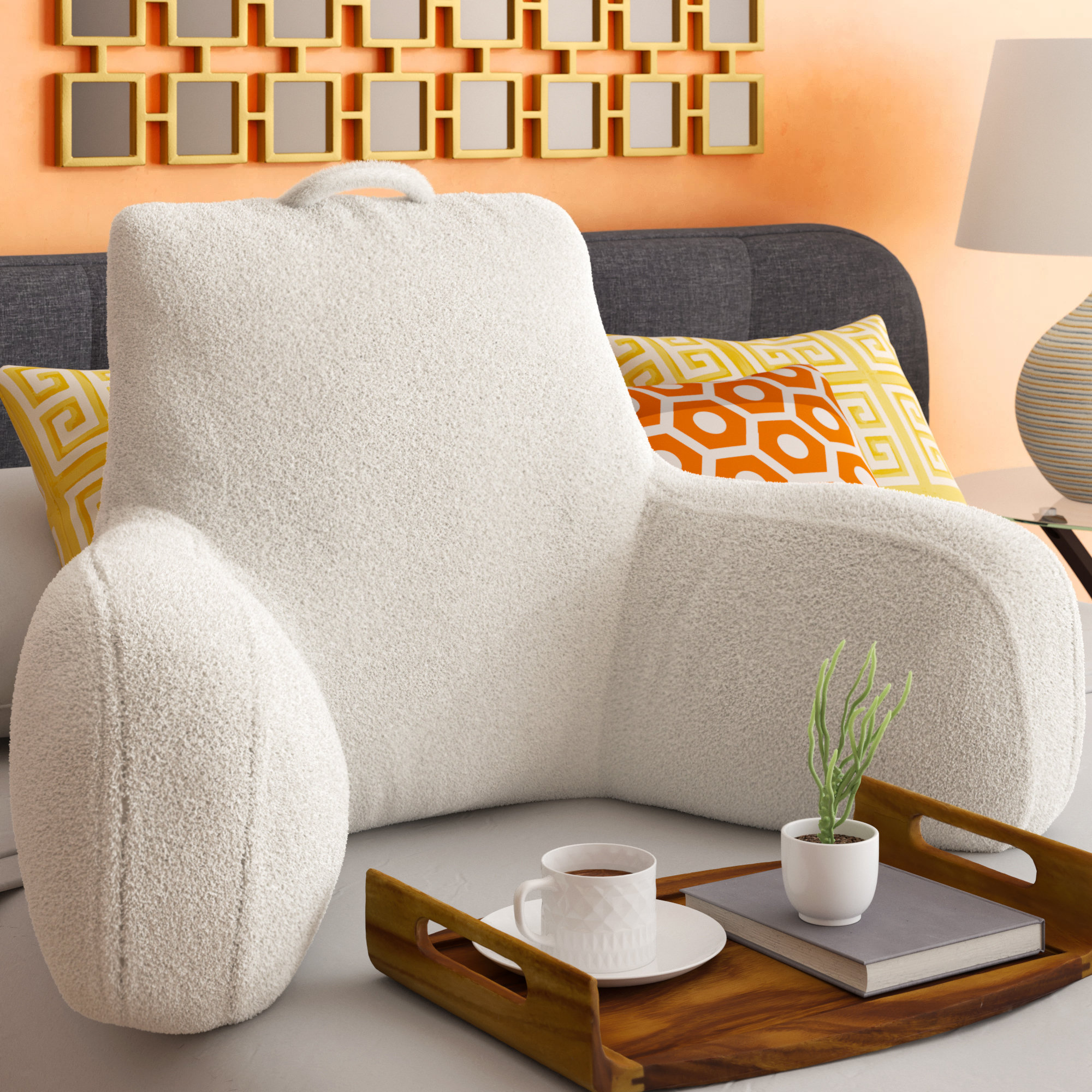 Alwyn Home Griffing Backrest Pillow Reviews Wayfair
