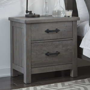 Catawissa 2 Drawer Nightstand by Gracie Oaks