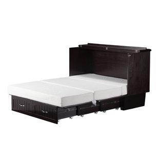 Queen Hidden Storage Bed Wayfair