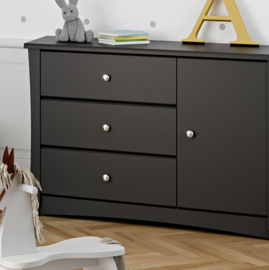 Storkcraft Crescent 3 Drawer Combo Dresser Reviews Wayfair