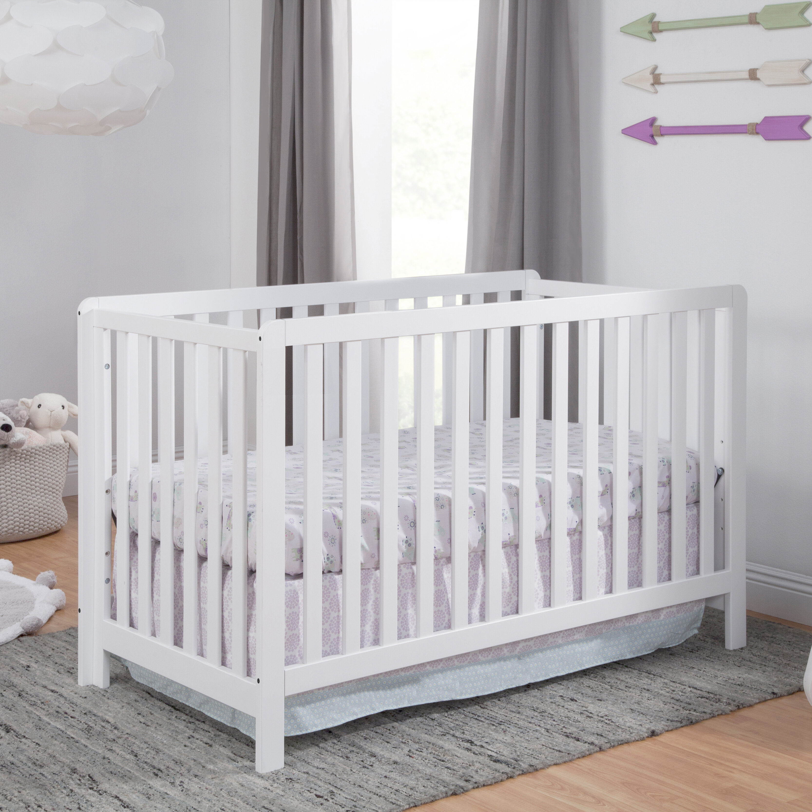 davinci bailey bassinet gray