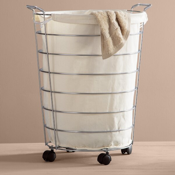 narrow linen basket