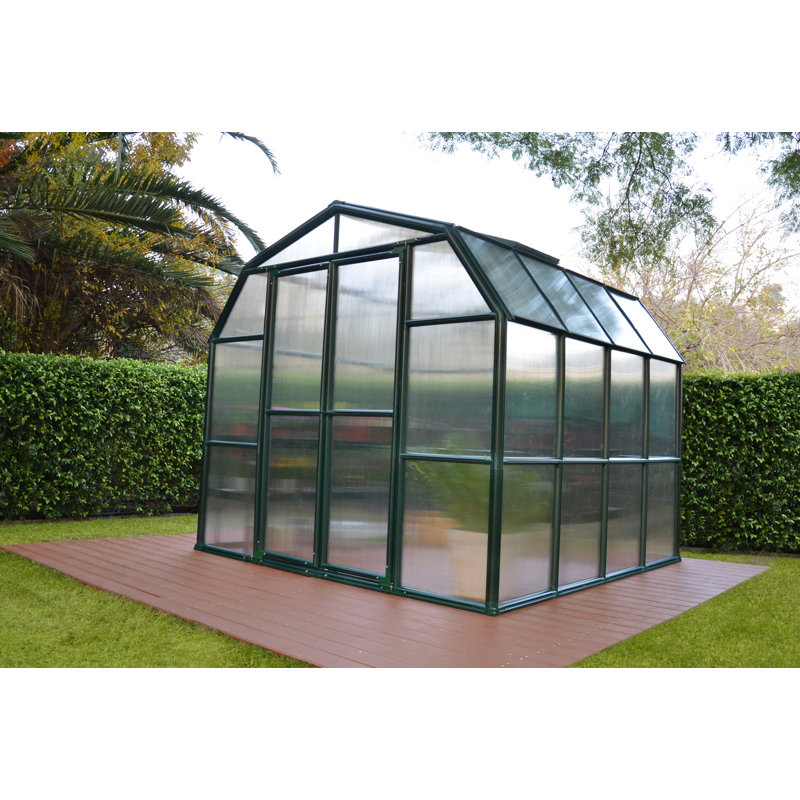 Rion Grand Gardener 2 Twin Wall 8 Ft W X 8 Ft D Greenhouse Wayfair