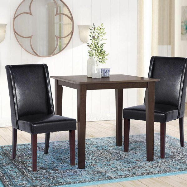 Bouton Upholstered Wingback Dining Chair (Set Of 2) By Canora Grey
