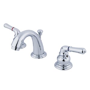 Magellan Double Handle Widespread Bathroom Faucet with 50/50 Pop-Up Drain