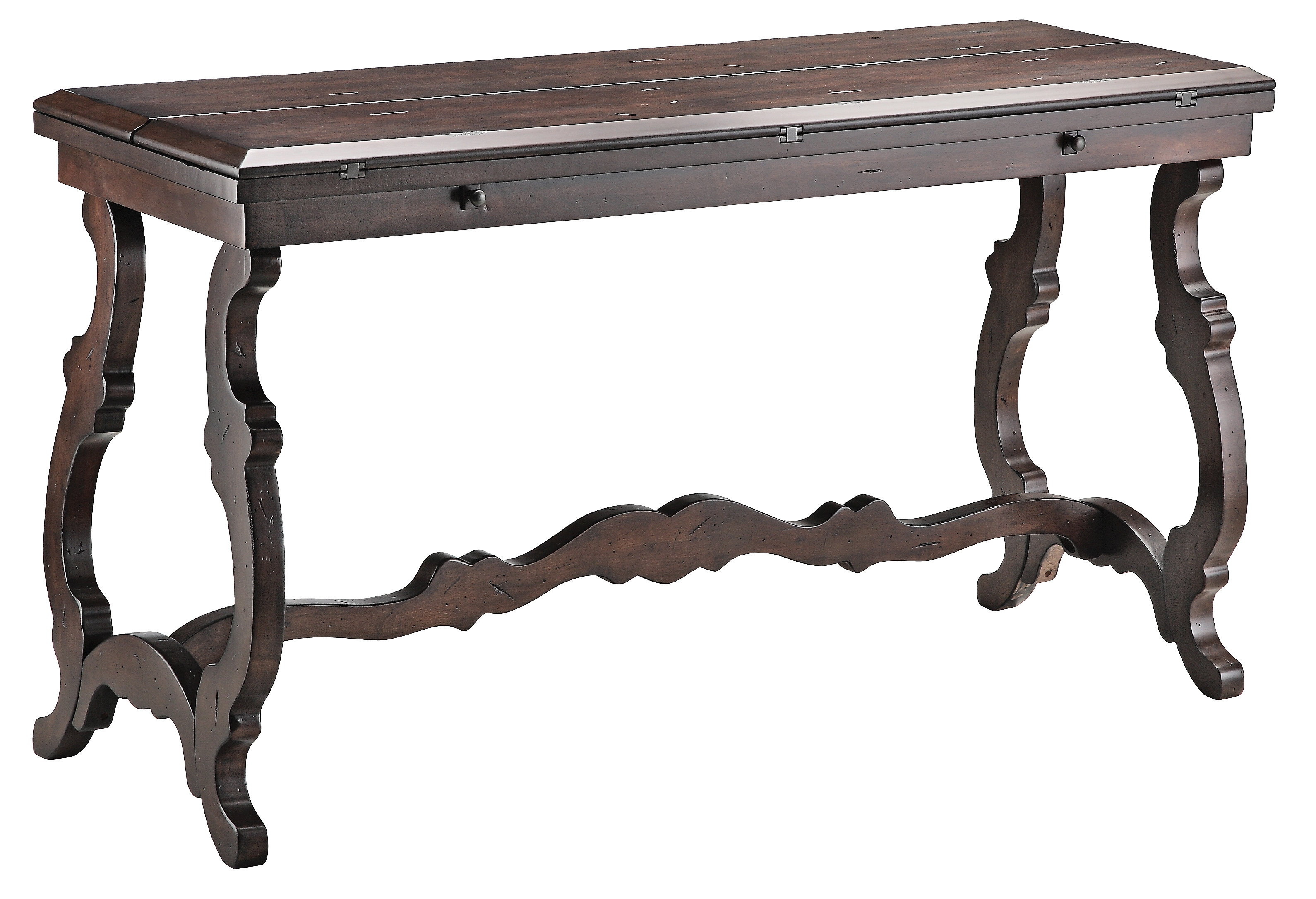 Charlton Home Quinnville Wood Flip Top Console Table Reviews Quinnville Wood Flip Top Console Table