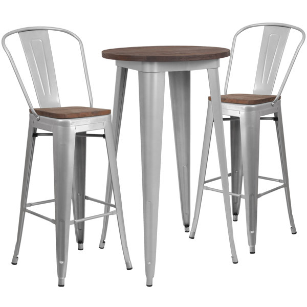 Priddy 3 Piece Pub Table Set By Williston Forge Top Reviews
