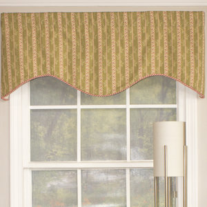 Rose Bud Stripe Cornice 50