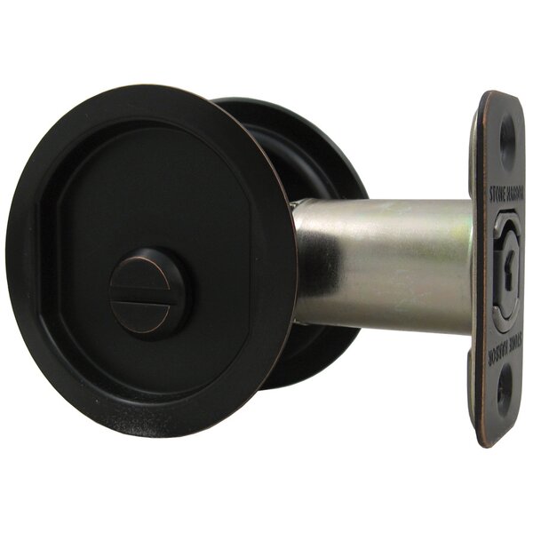 Round Pocket Door Lock by Stone Harbor Hardware