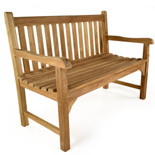 Teak Garden Benches You Ll Love Wayfair Co Uk