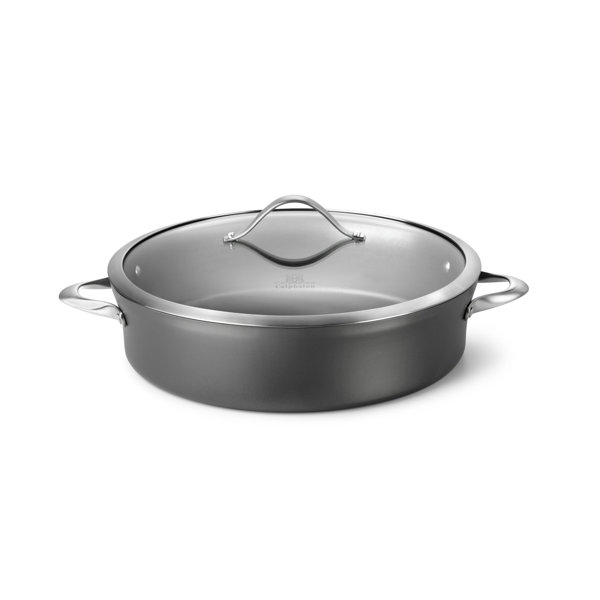 Contemporary Nonstick 7 Qt. Sauteuse by Calphalon