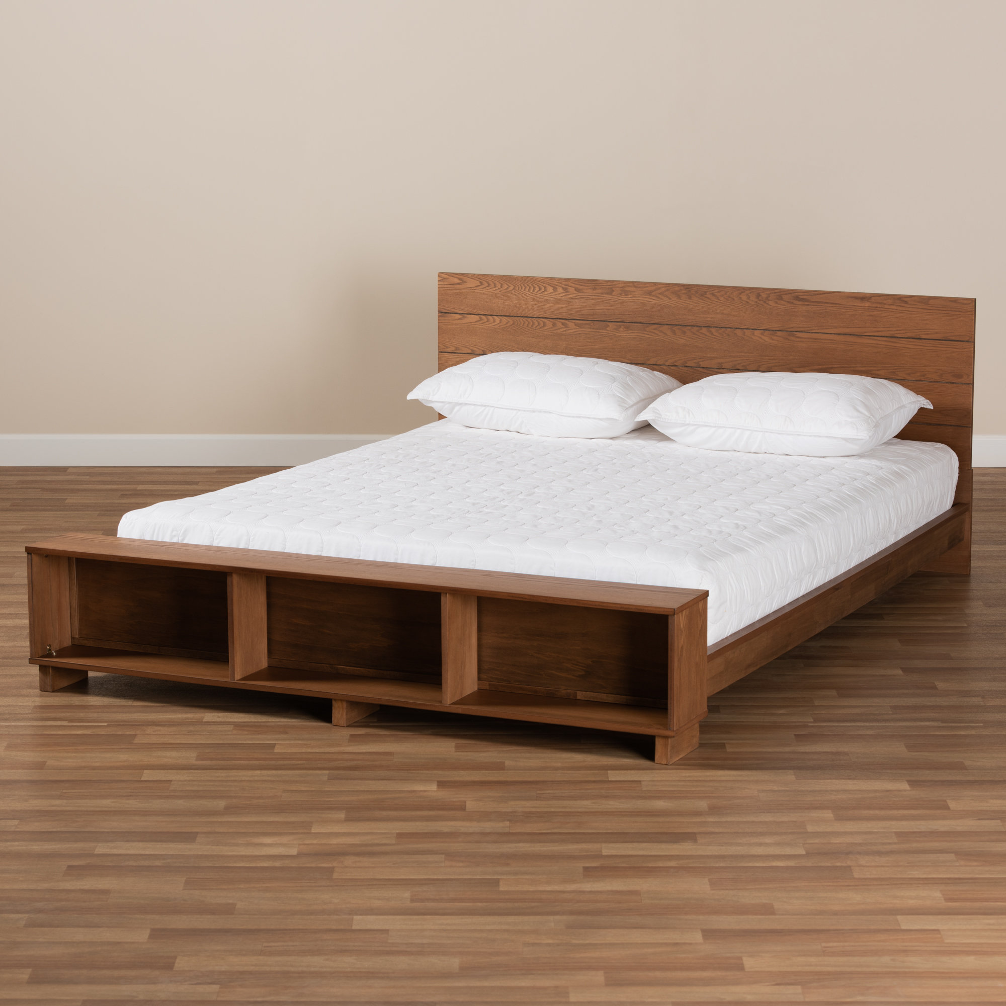 Union Rustic Ariadne Storage Platform Bed Wayfair