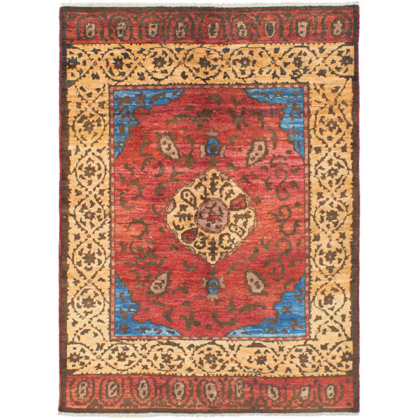 One-of-a-Kind Cheadle Hand-Knotted 6'4