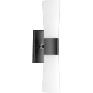 Modern & Contemporary Black Bathroom Sconce | AllModern Modern & Contemporary Black Bathroom Sconce | AllModern