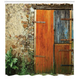 Barn Door Shower Curtain Wayfair