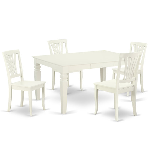 Kuhlman 5 Piece Extendable Solid Wood Dining Set By August Grove Great Reviews