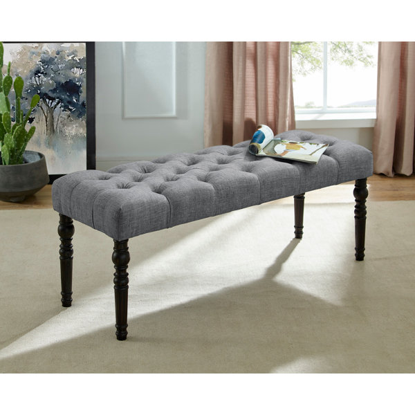 Evelin Tufted Upholstered Bench By Charlton Home #2