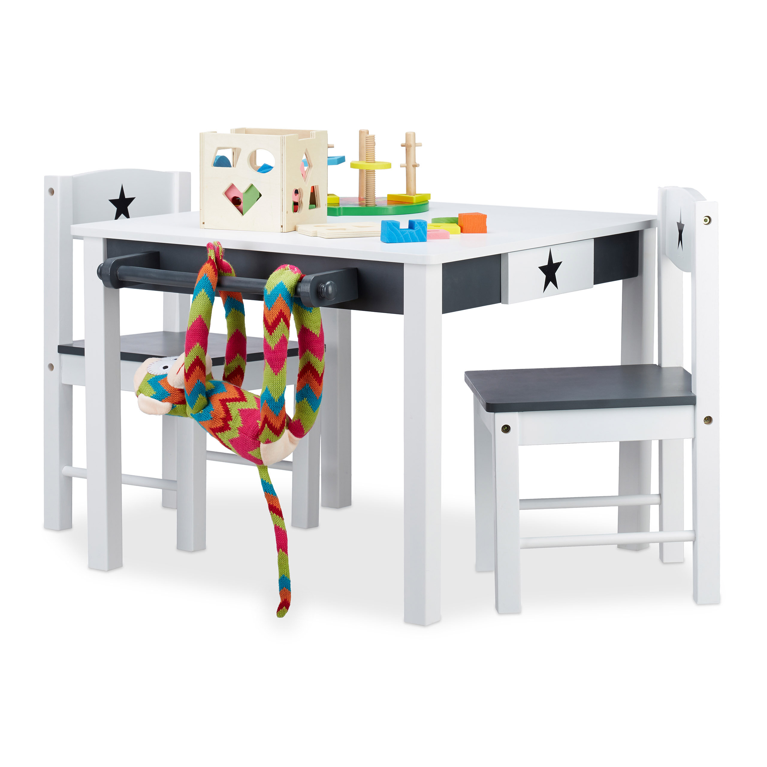 Harriet Bee Forbes Children S 3 Piece Table And Chair Set