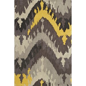 Impulse Wool/Silk Beige/Gray Area Rug