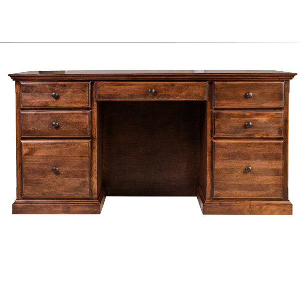 Forest Designs Traditional Knob Executive Desk & Reviews Wayfair