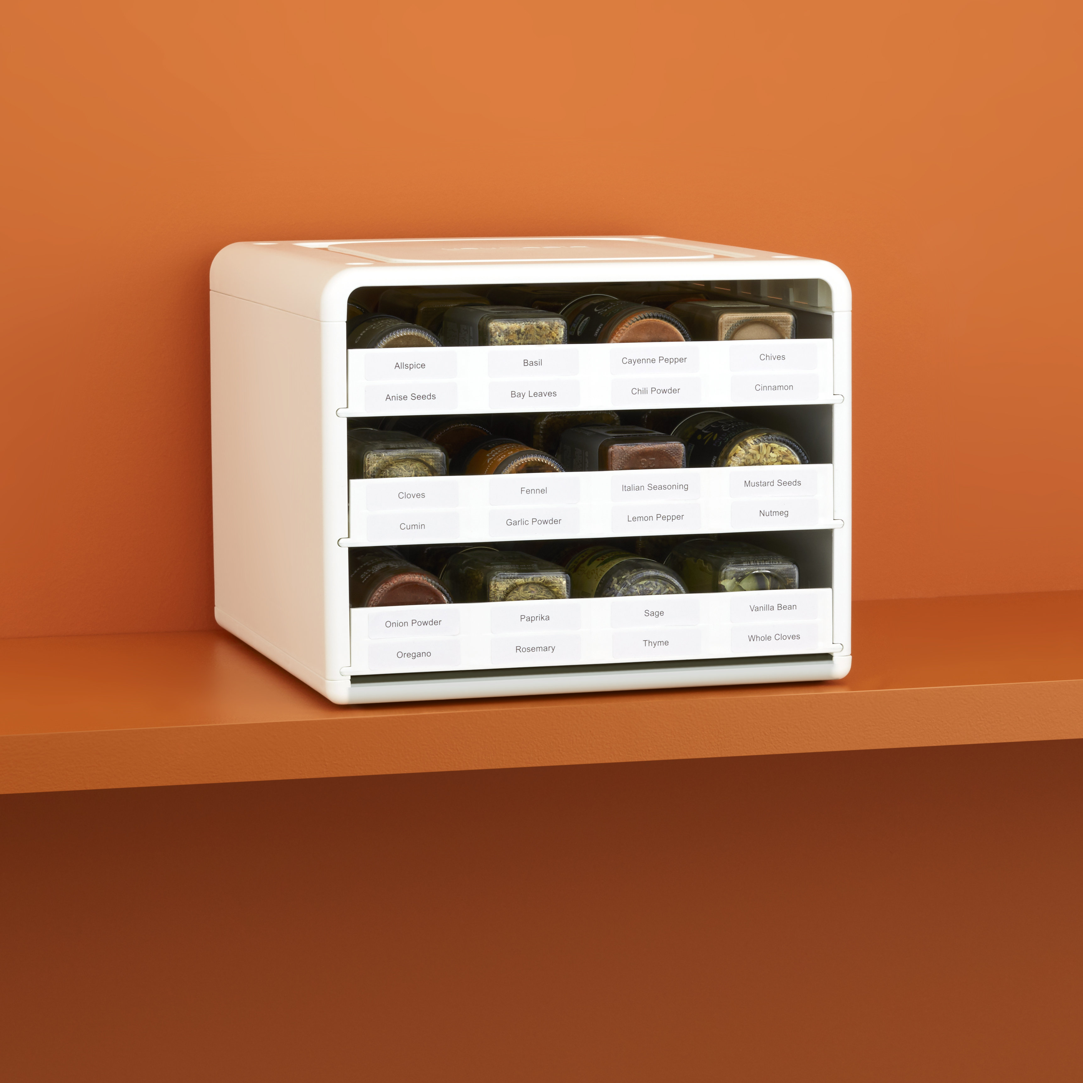 Youcopia Adjustable 24 Jar Spice Rack Reviews Wayfair