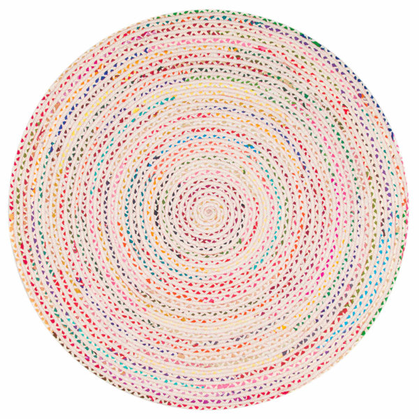 Ponder Hand-Braided Ivory Area Rug by Zipcode Design