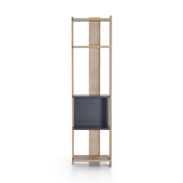 Futral Geometric Bookcase By Wrought Studio Reviews