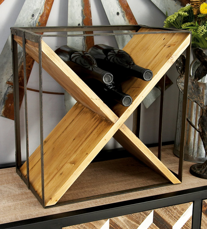 Cross 18 Bottle Tabletop Wine Rack & Reviews Birch Lane