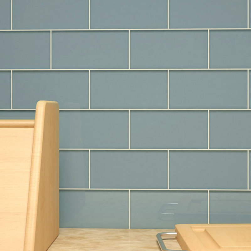 Giorbello 3 X 6 Gl Subway Tile In Slate Reviews Wayfair 3 X 6 Gl Subway Tile In Slate