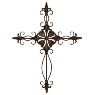 Rustic Cross Wall Decor Wayfair Metal Cross Wall Décor