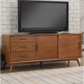 Yelena Cabinet Enclosed Storage Tv Stand For Tvs Up To 70 Inches