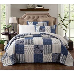 Patchwork Gwendoline Bohemian Elegance Cotton Quilt Set