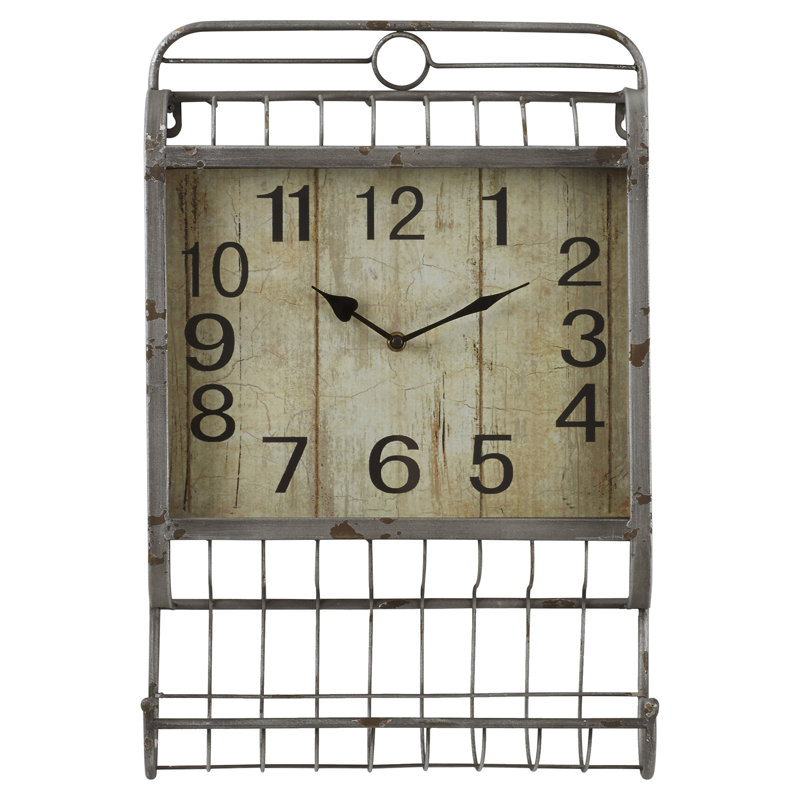 Lark Manor Centre Wall Clock & Reviews Wayfair