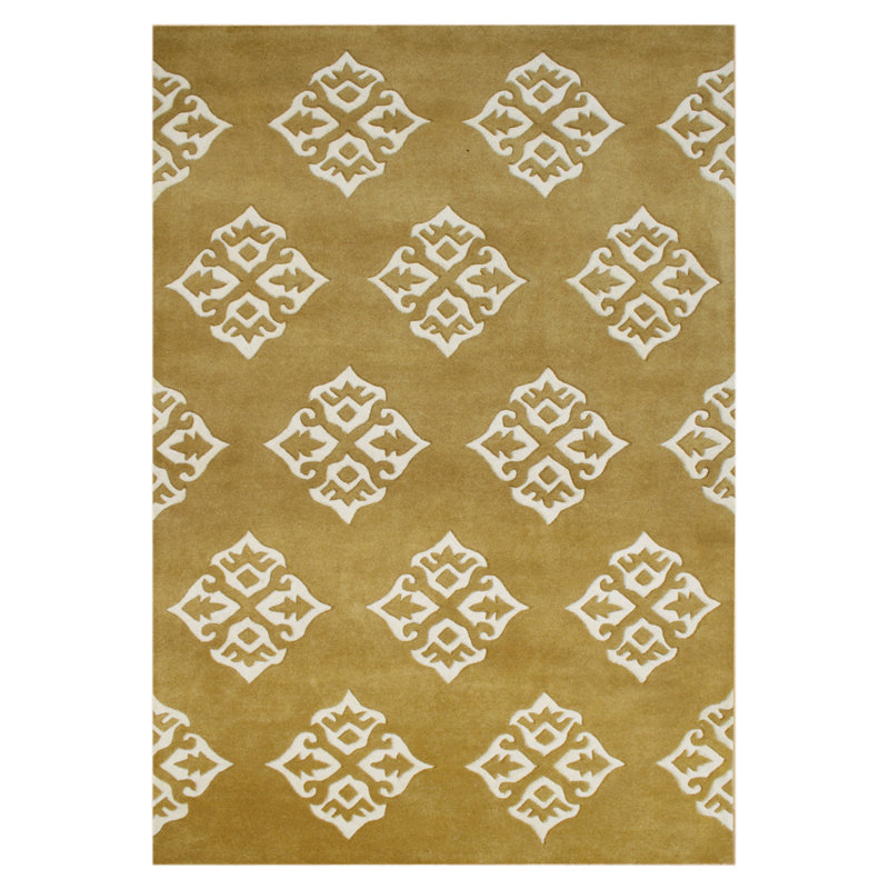 New Zealand Handmade Harvest Gold Area Rug