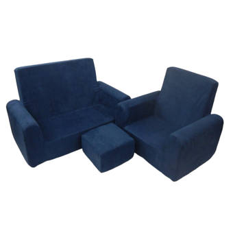 Children S Factory Cozy Kids Club Chair And Ottoman Reviews Cozy Kids Club Chair And Ottoman