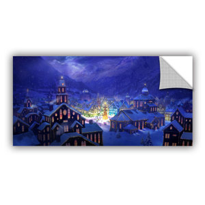 Christmas Town by Philip Straub Graphic Art